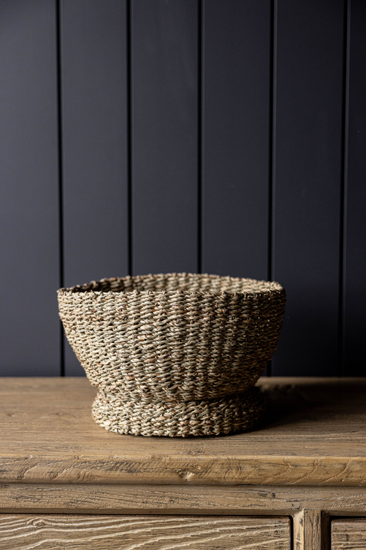 Hand Woven Seagrass Bowl