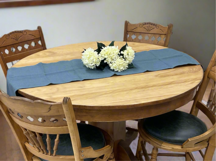 Denim Blues Table Runner
