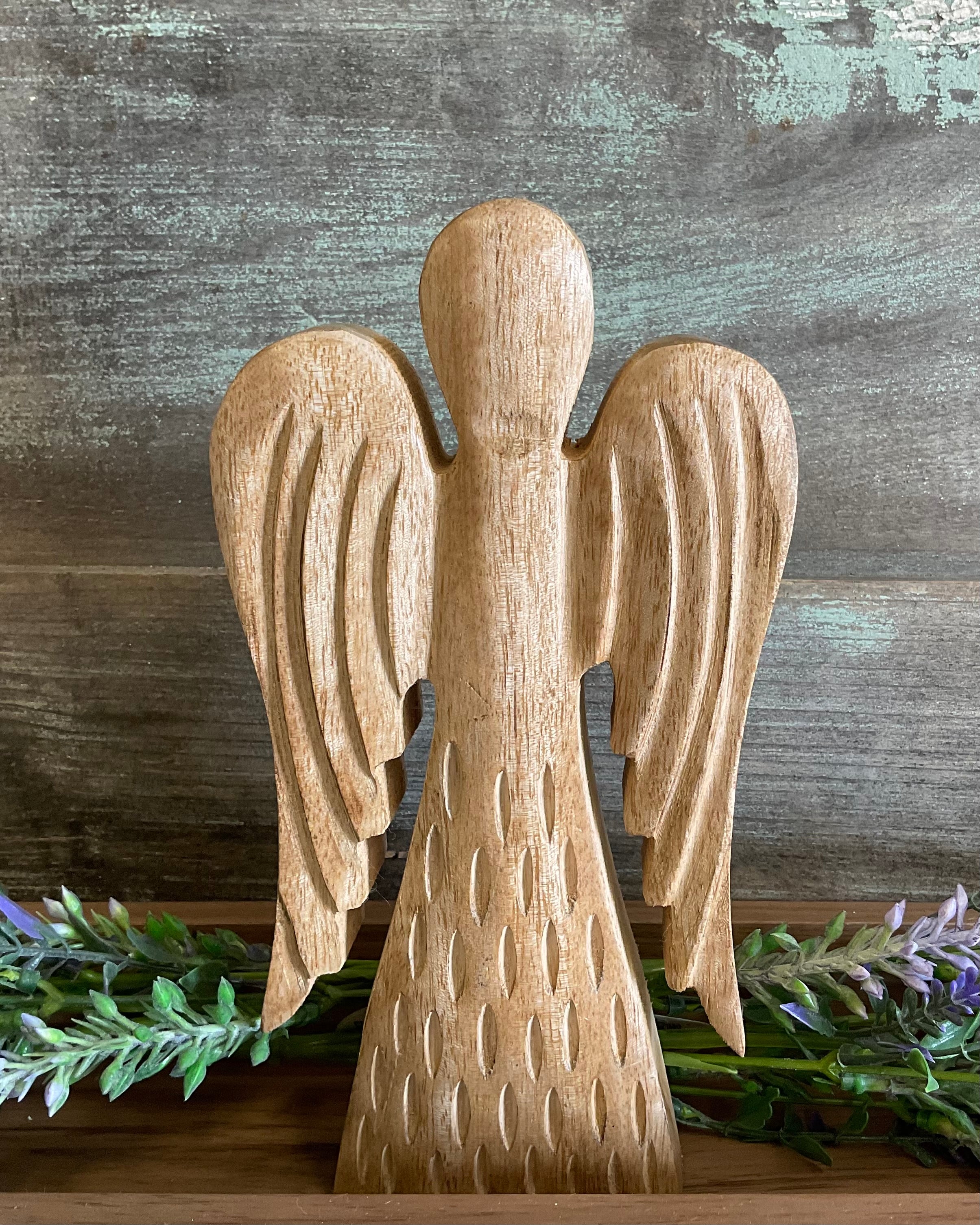 Mango Wood Angel
