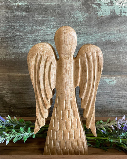 Mango Wood Angel
