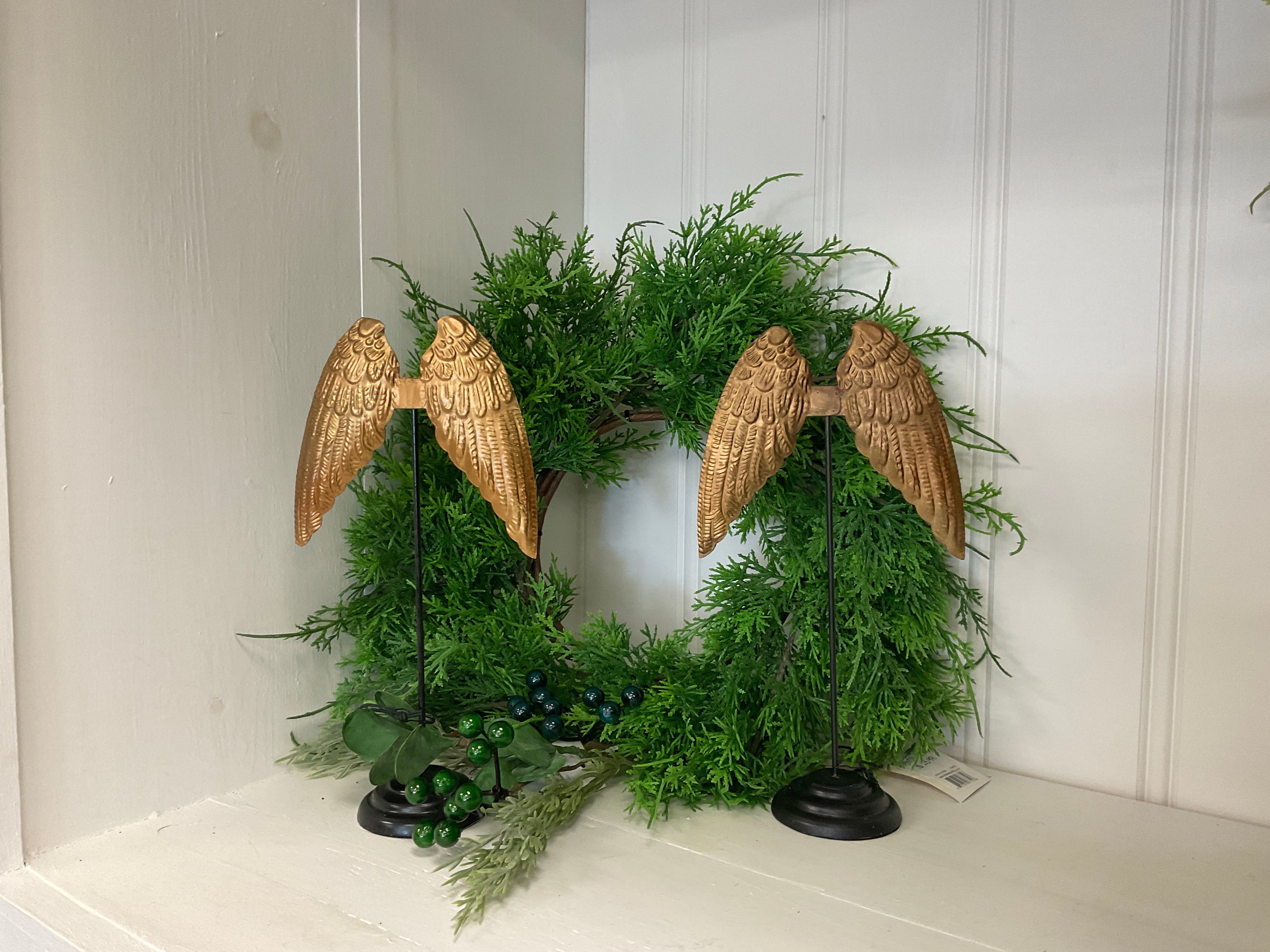 Angel Wings Mantel Stand