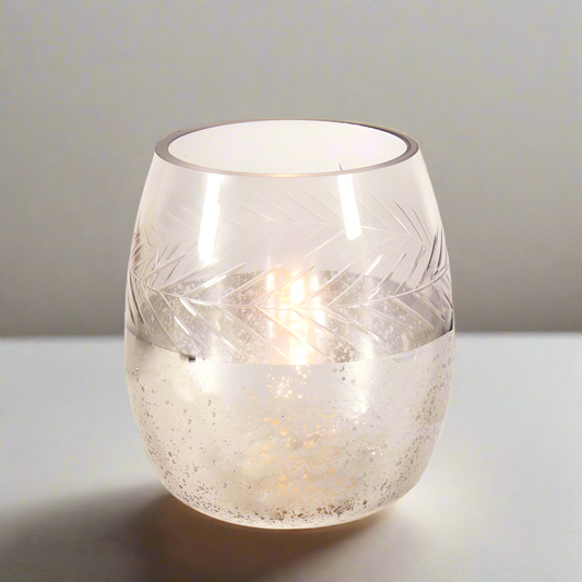 Silver Votive Holder Large