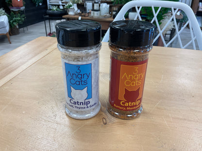3 Angry Cats-Catnip (not for cats😉)