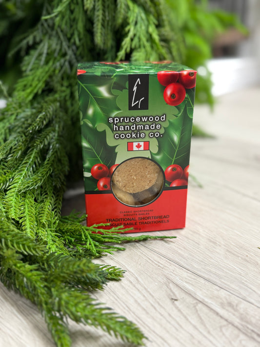 Christmas Sprucewood Shortbread Cookies