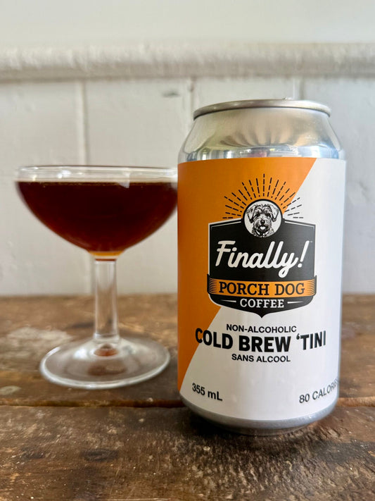 Finally! Non Alcoholic Cocktail -  Cold Brew TINI