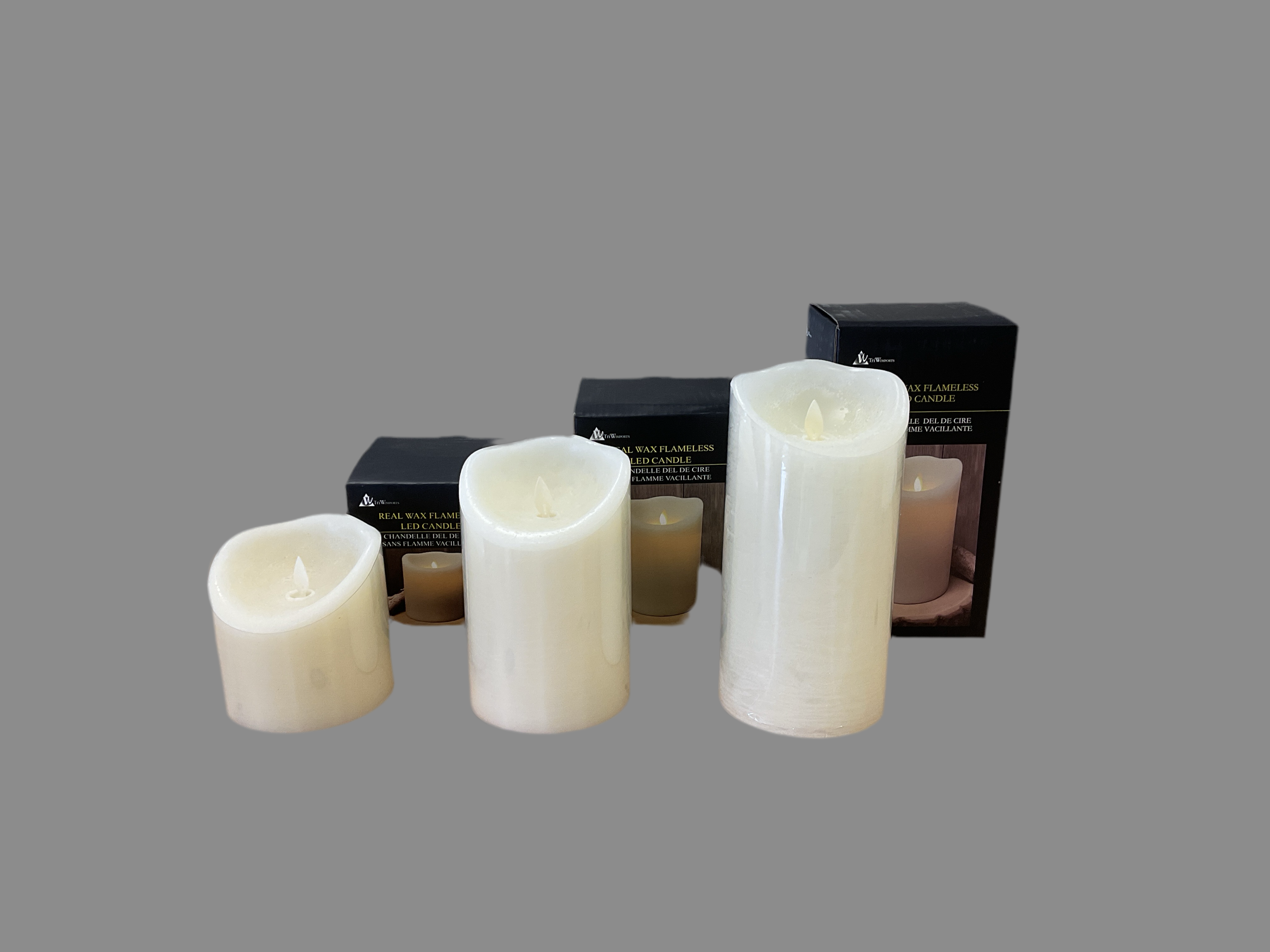 Flameless LED Candle- Ivory