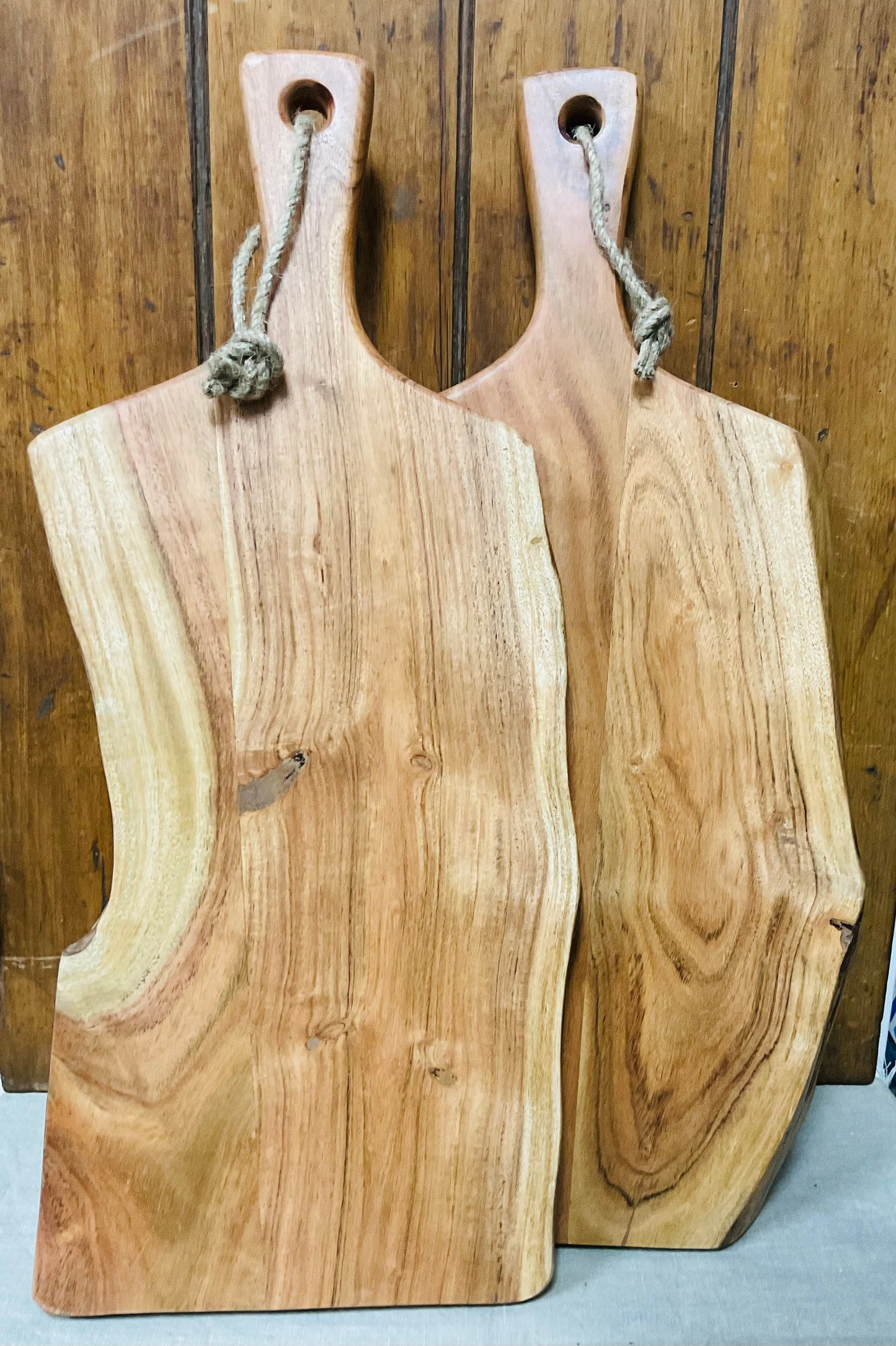 Live Edge Wood Serving Tray