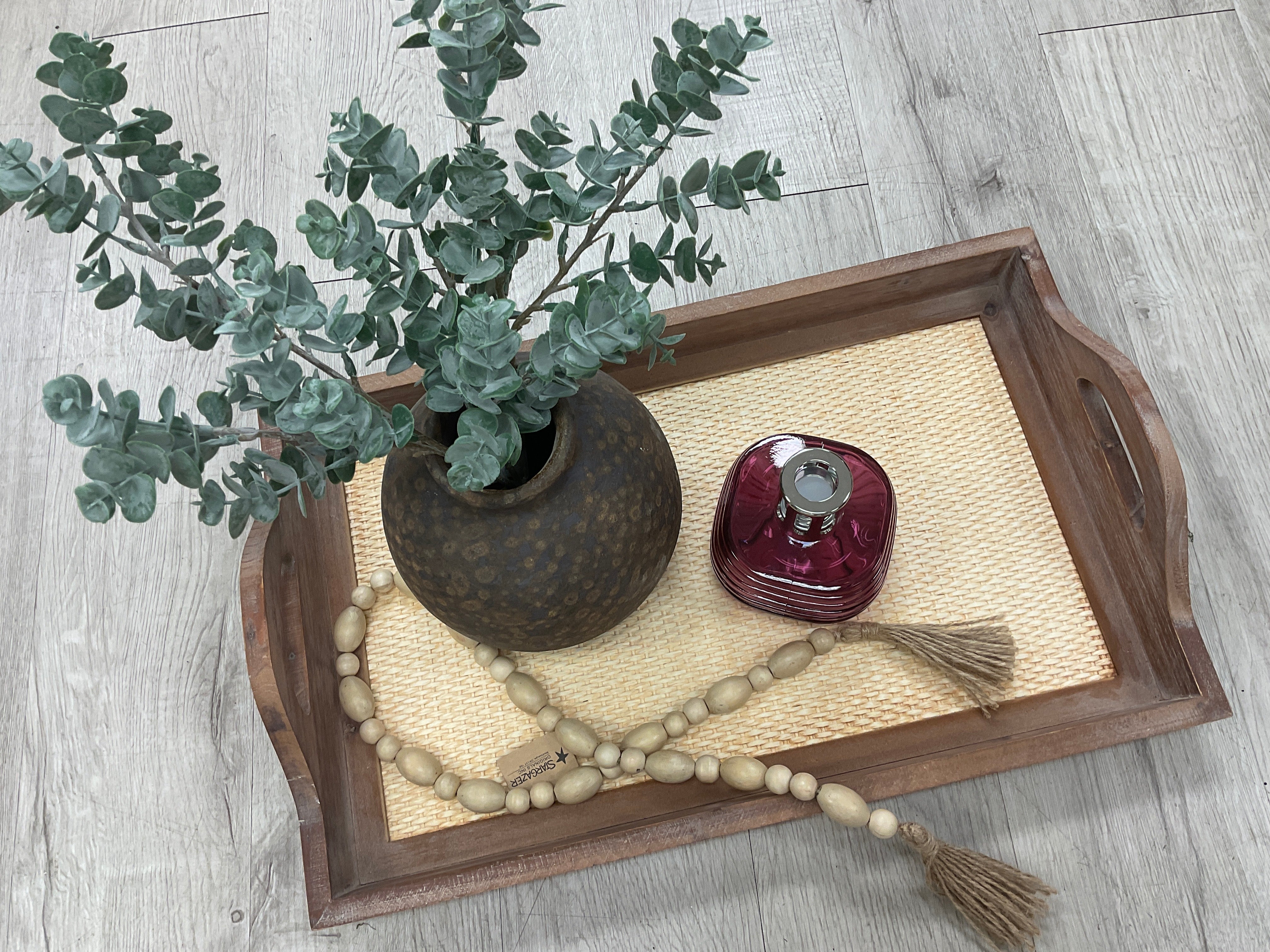 Della Wooden Serving Trays