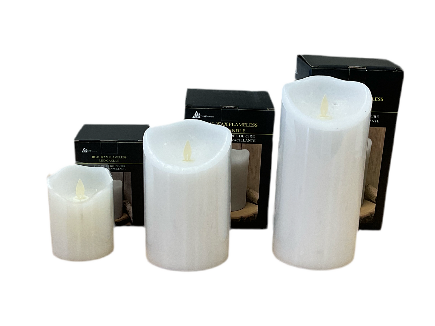 Flameless LED Candle - white