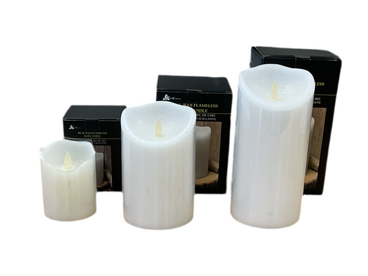 Flameless LED Candle - white
