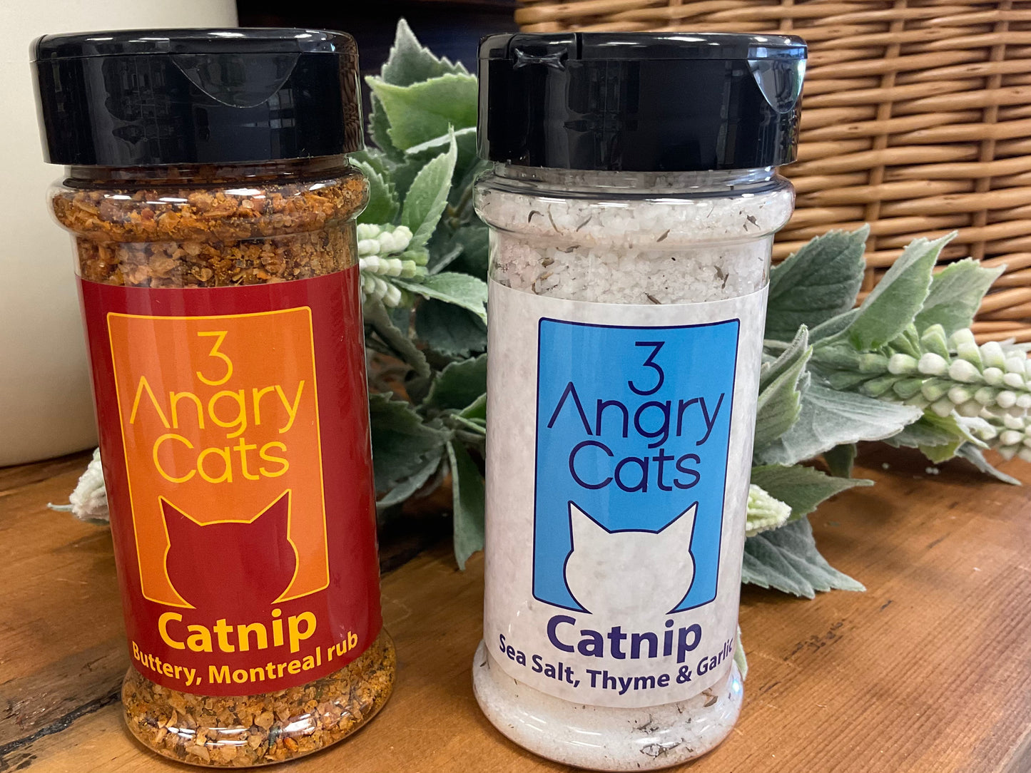 3 Angry Cats-Catnip (not for cats😉)