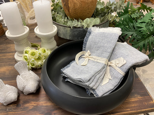 Midnight Shallow Bowl