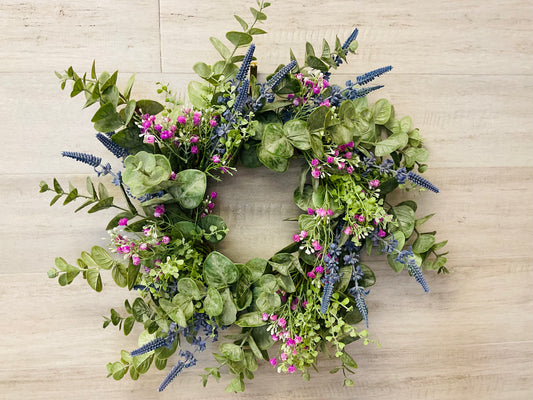 Lavender Wreath