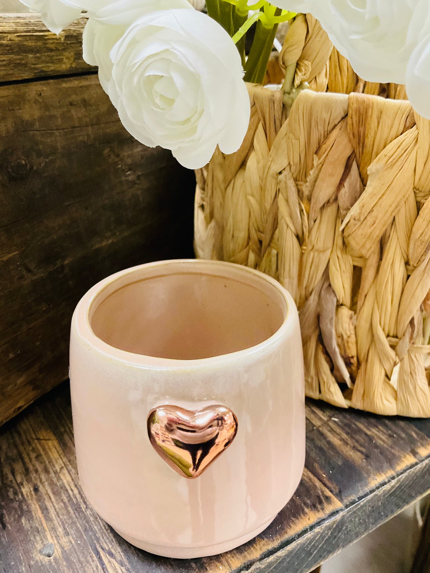 Lovely Heart Pot
