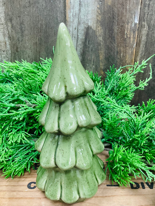 Green Ceramic Tree