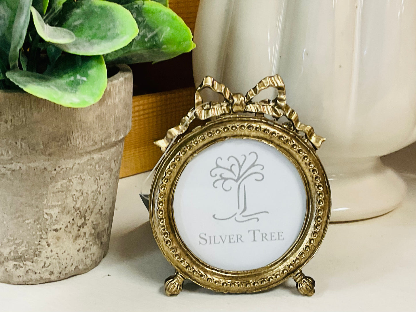 Mini Gold Pewter Frame