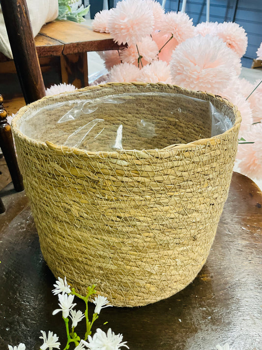 Sonia Seagrass Plant Basket