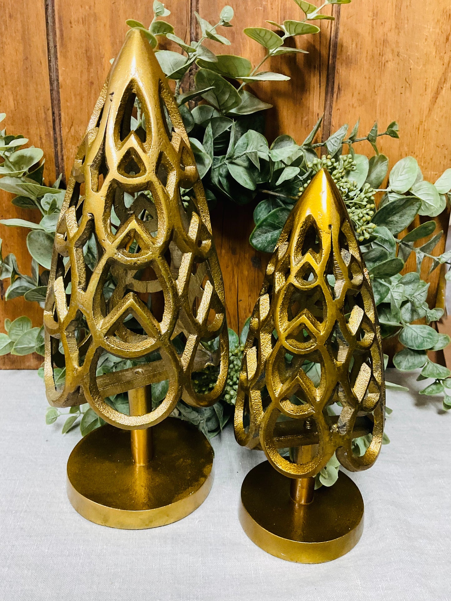 Alsace Brass Christmas Tree