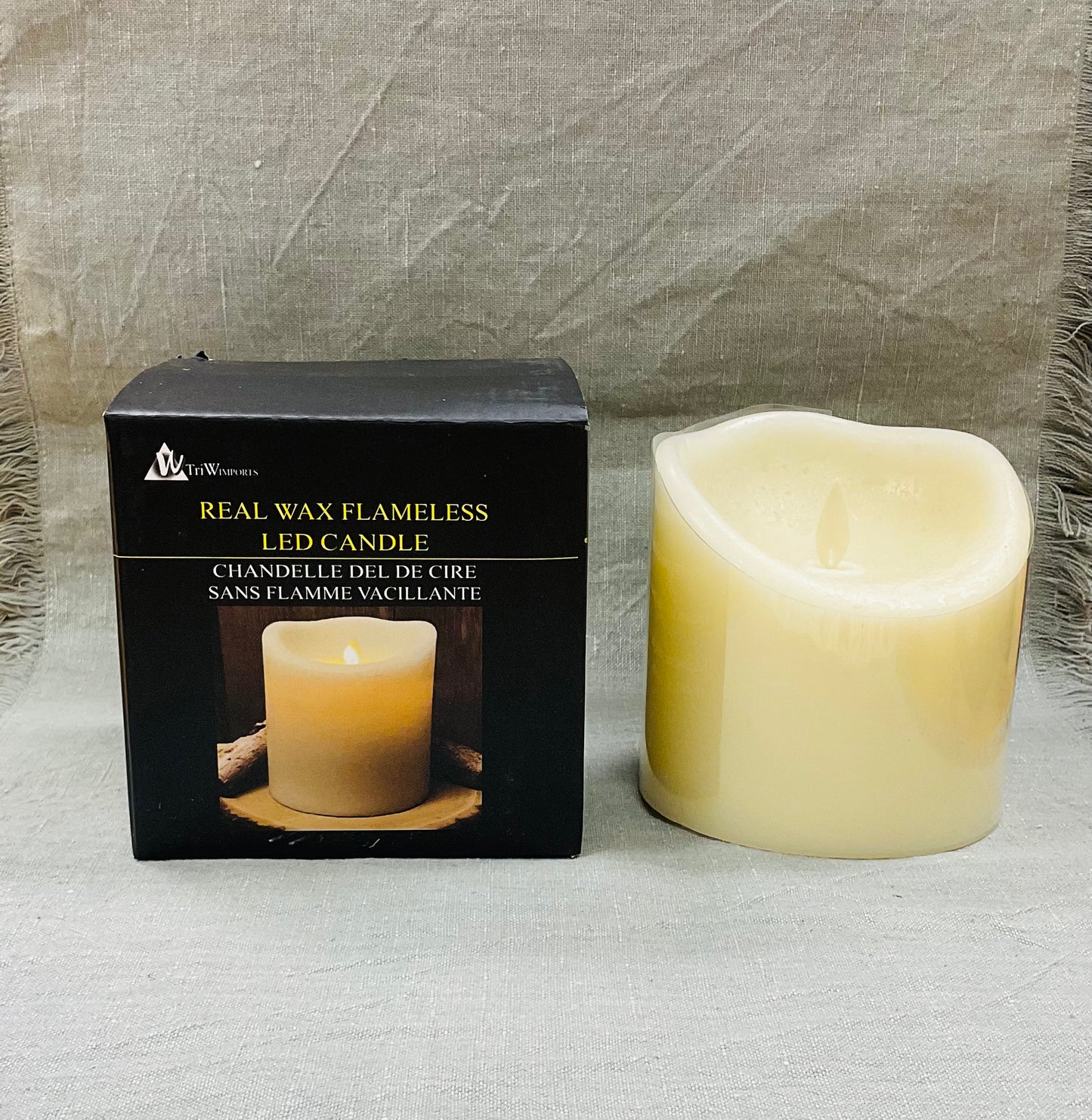 Flameless LED Candle- Ivory