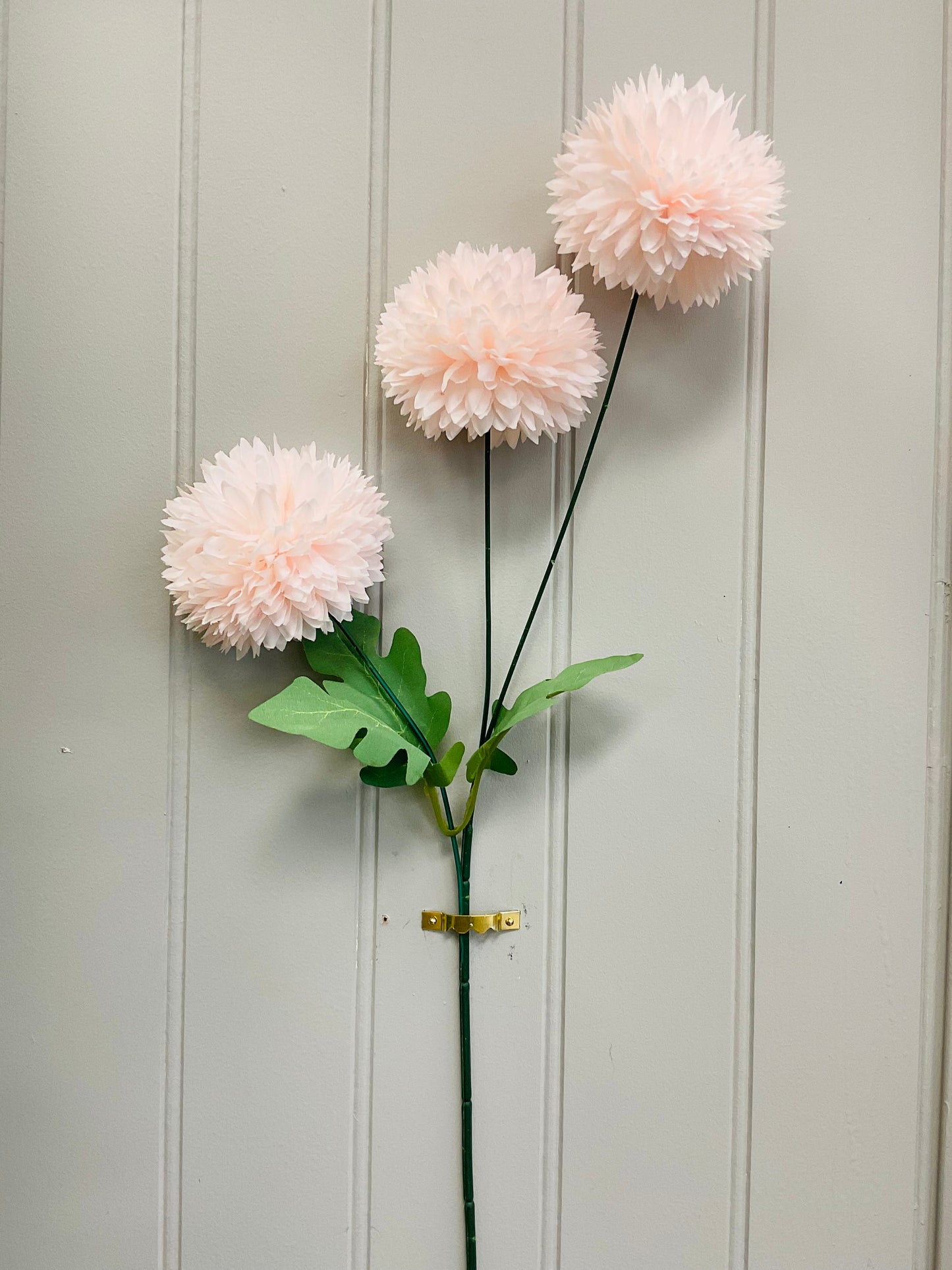 Pom Flower Spray -27”