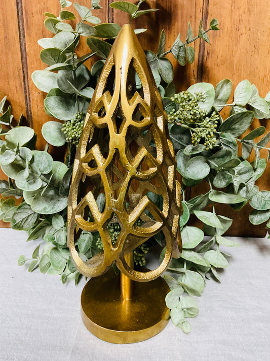 Alsace Brass Christmas Tree
