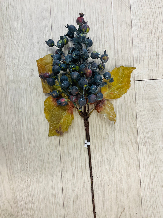 Fall Berry Spray - Blue