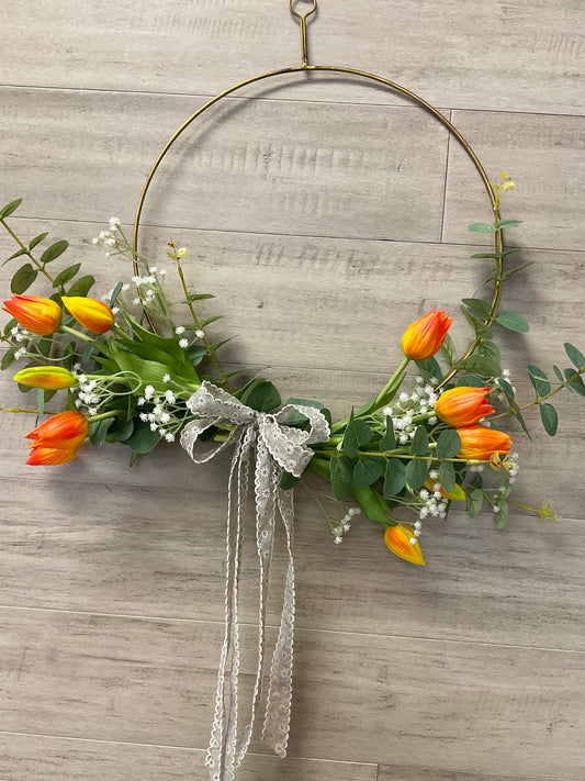 Tulip Wreath