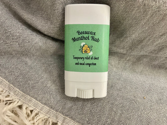 Beeswax Menthol Rub