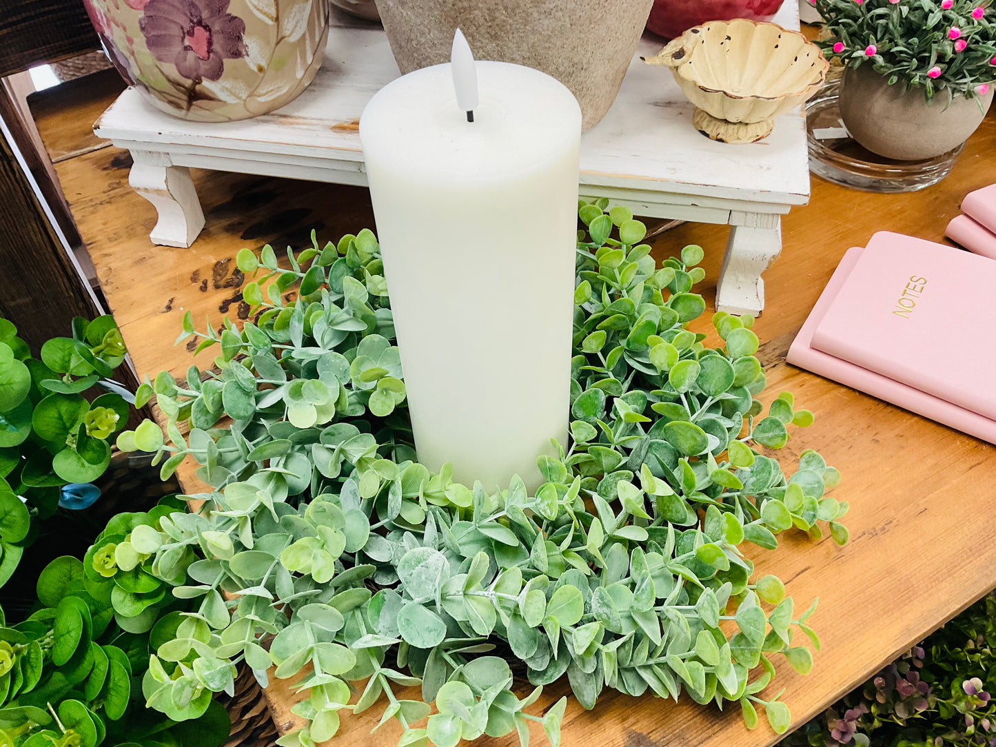Baby Leaf Eucalyptus Wreath