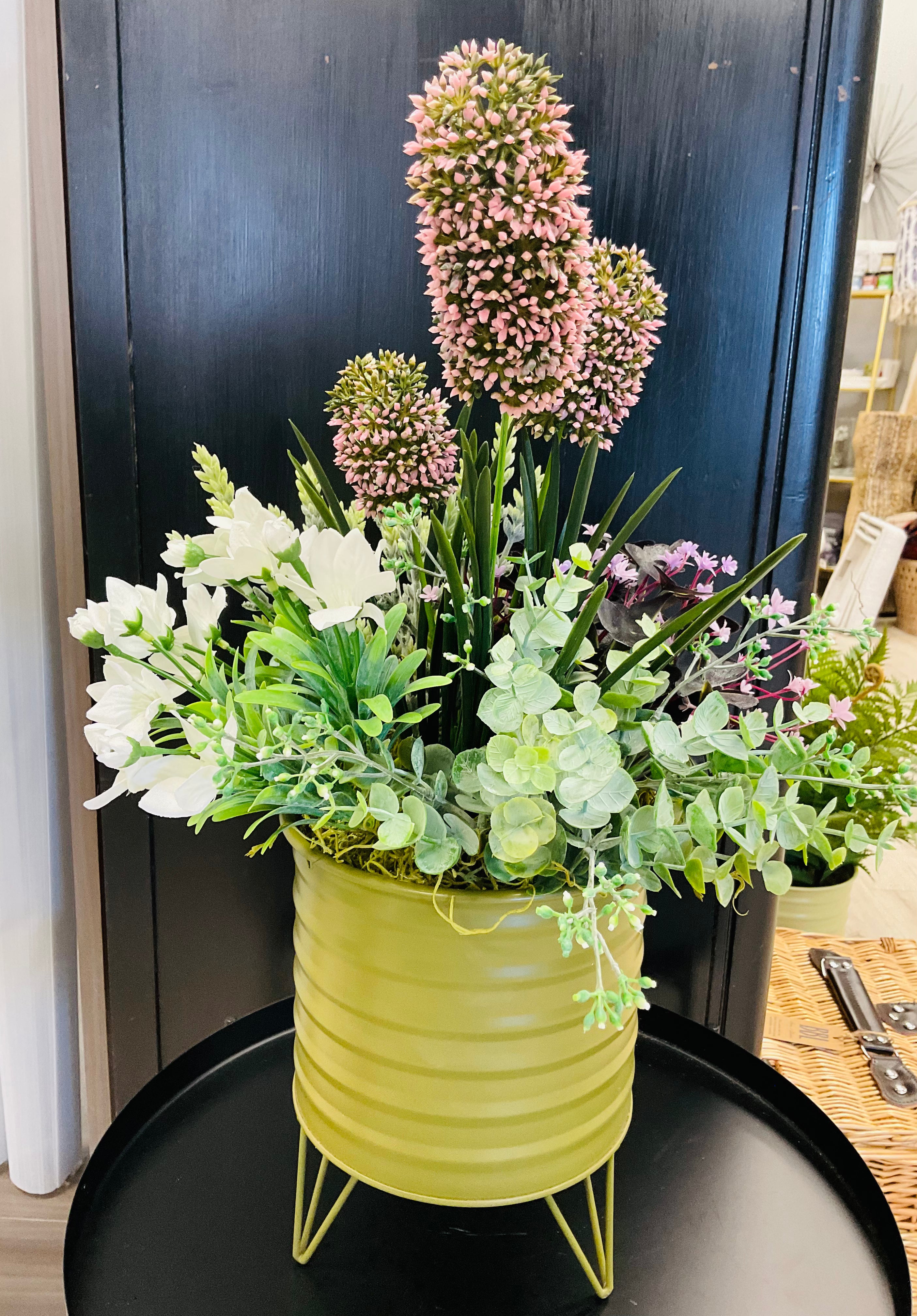Plum Oxalis Planter