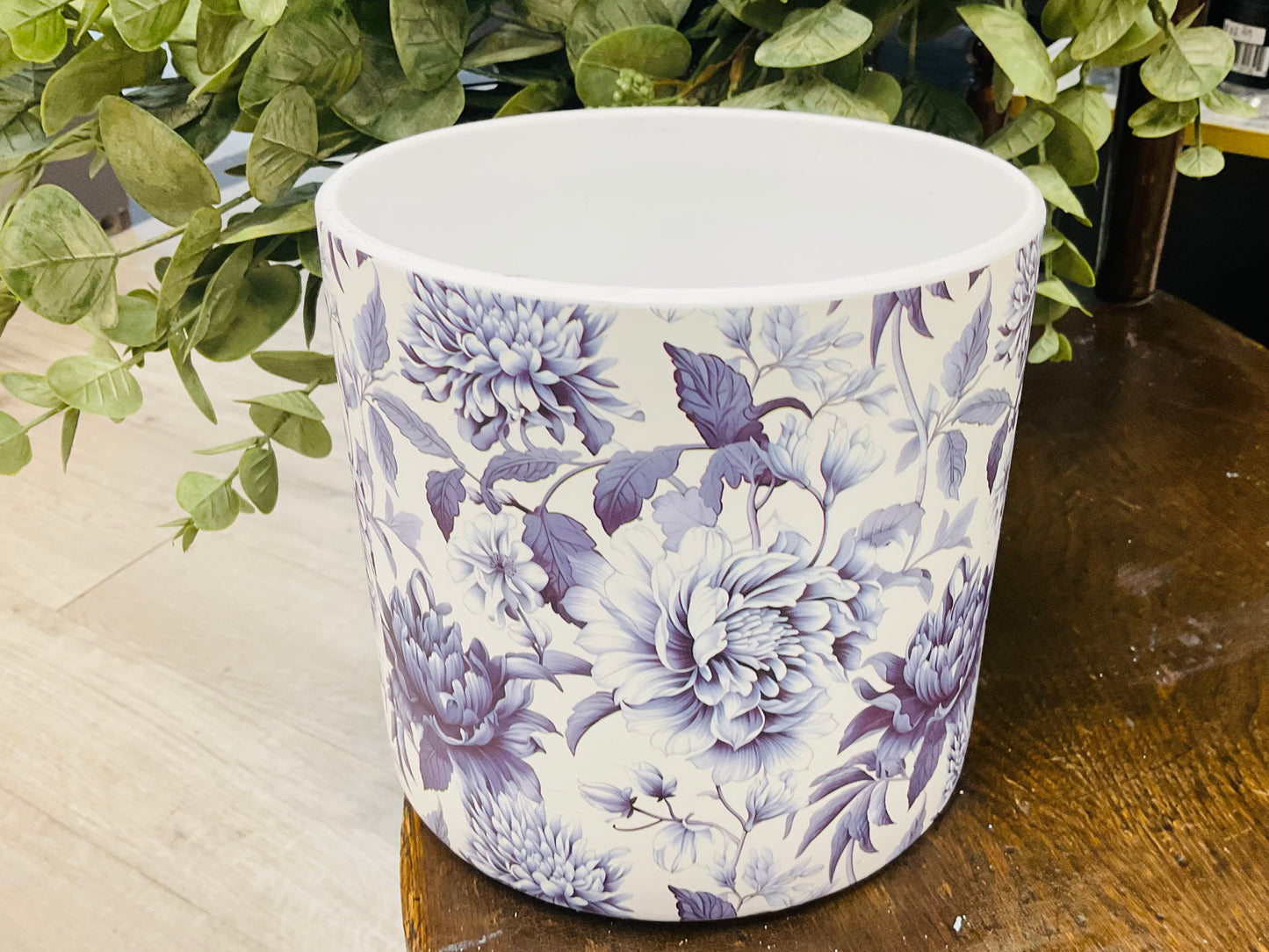 Chintz Print Planter
