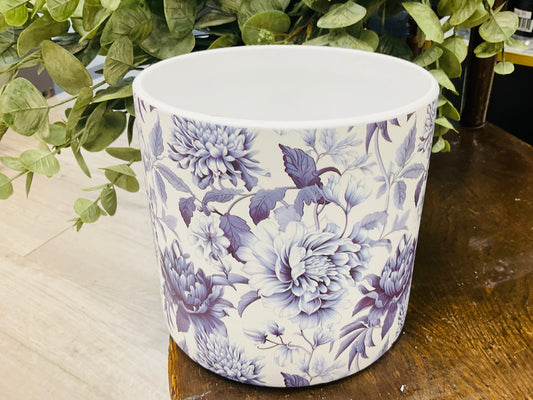 Chintz Print Planter