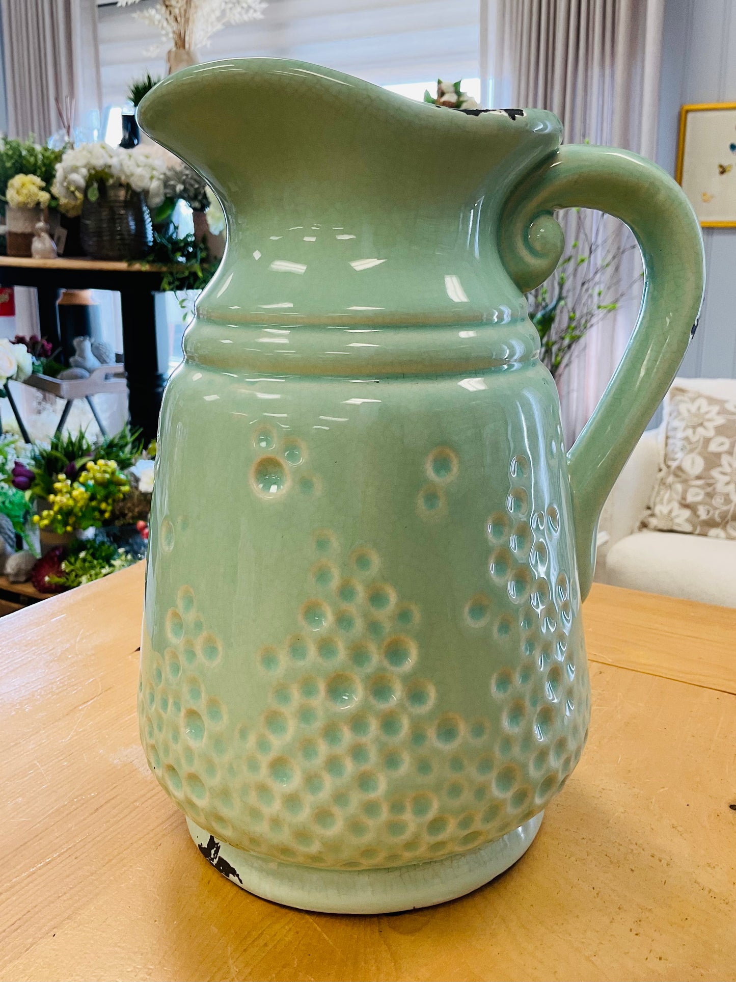 Seafoam Pitcher