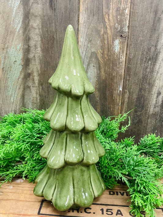 Green Ceramic Tree