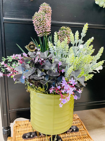Plum Oxalis Planter
