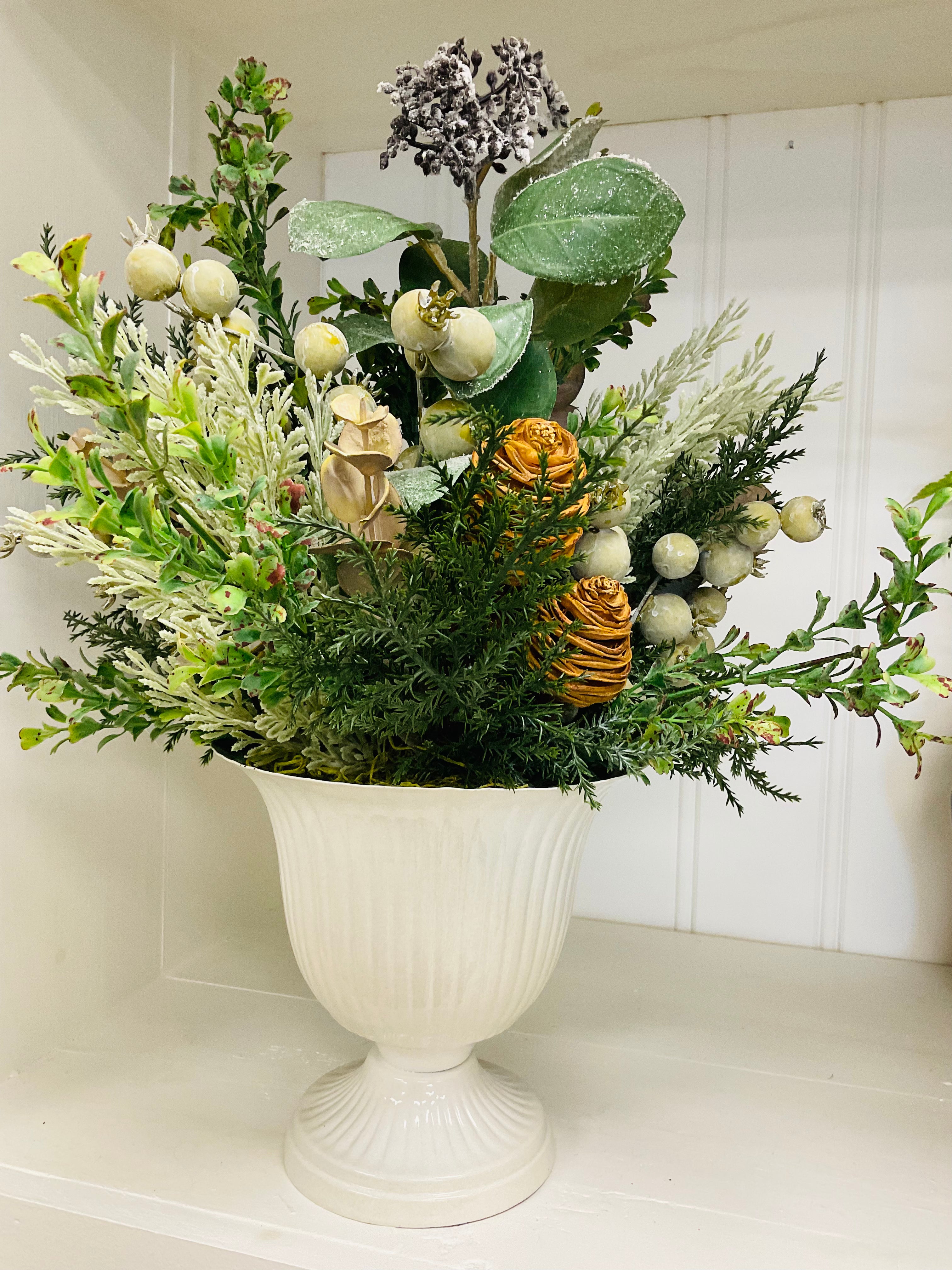 Winter Honey Dip Urn