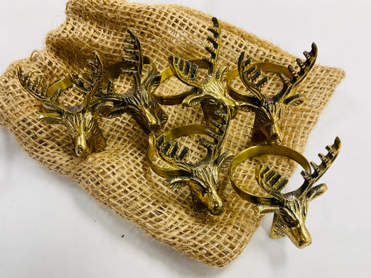 Deer Napkin Rings
