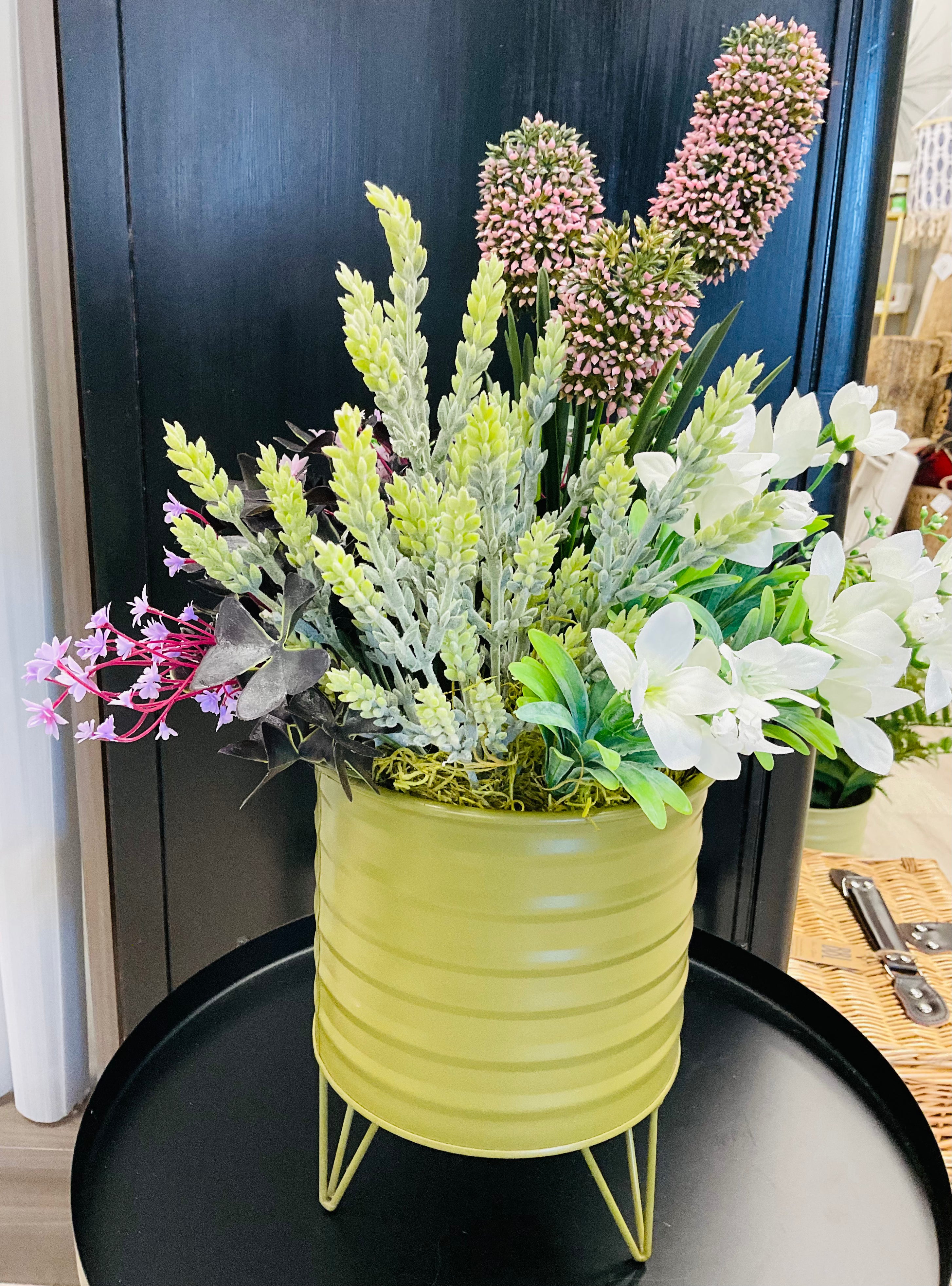 Plum Oxalis Planter