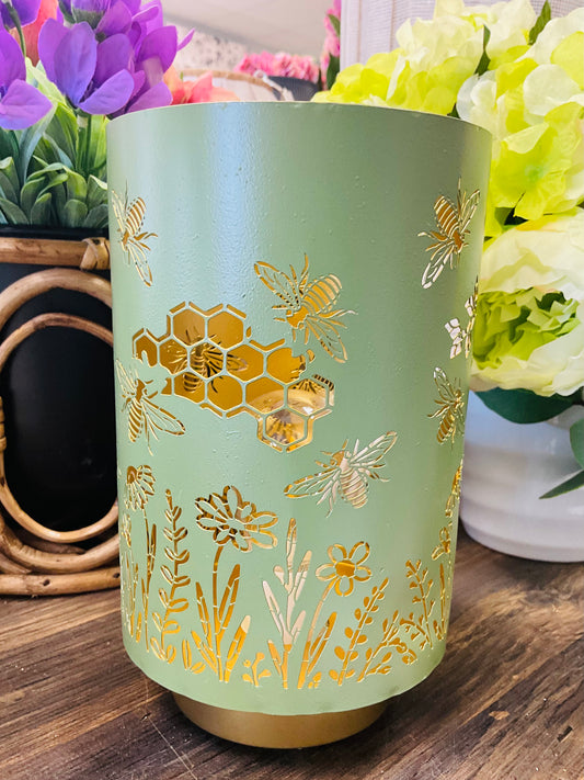LED Bees in The Garden Lamp