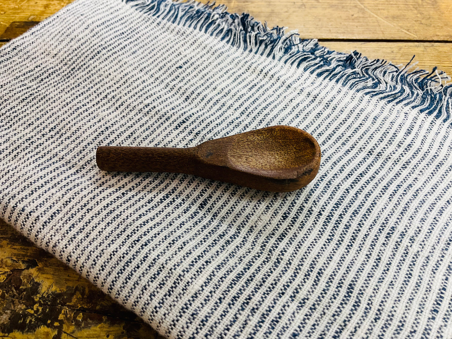 Mango Wood Salt Spoon