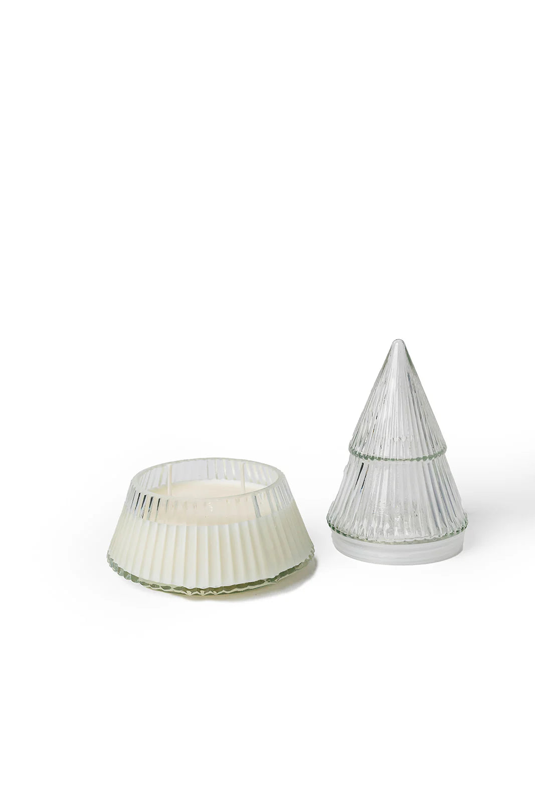 The Scented Market - Glass O'Christmas Tree Soy Candle - made in Canada