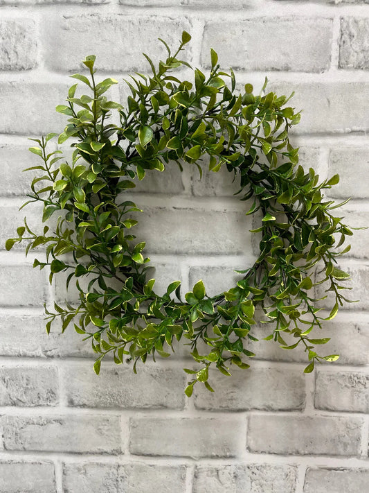 Golden Euonymus Candle Ring