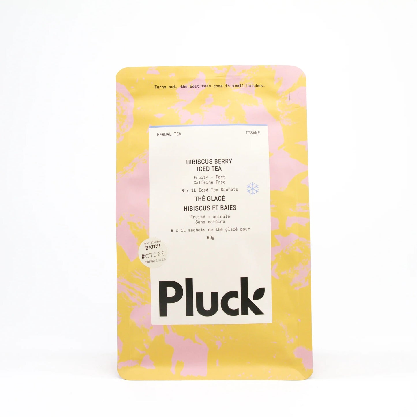 Pluck Tea - Hibiscus Berry Iced Tea