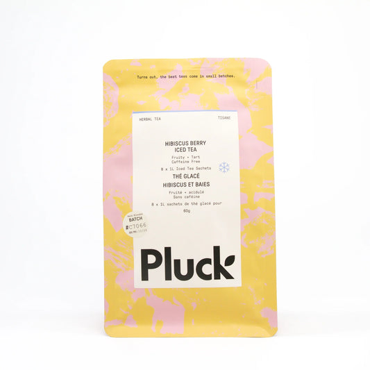 Pluck Tea - Hibiscus Berry Iced Tea