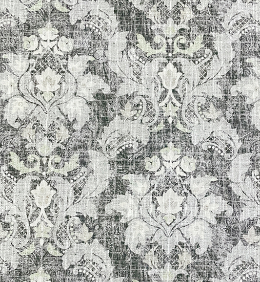 Vintage Damask Pillow Shams - Queen