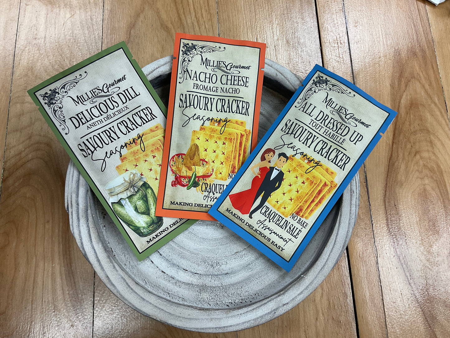 Millies Gourmet Cracker Seasoning - made in Canada