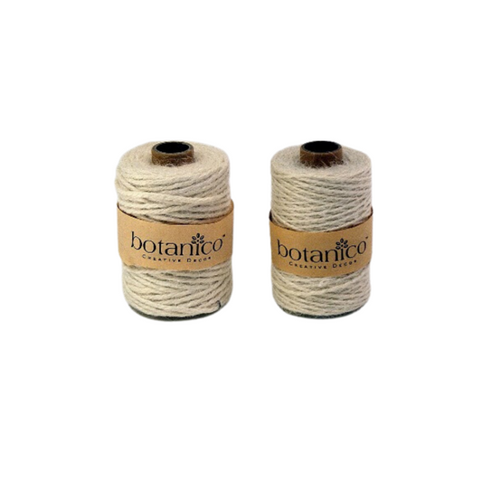 JUTE TWINE THIN - WHITE