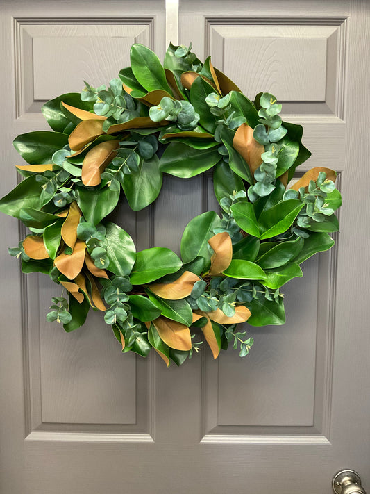 Southern Magnolia Wreath