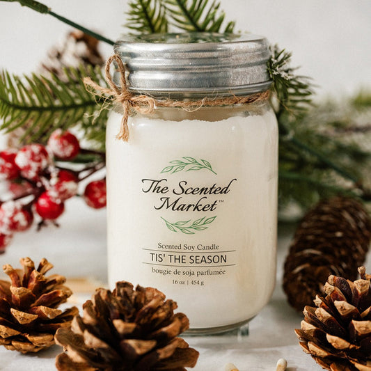 Tis’ The Season Candle - made in Canada!