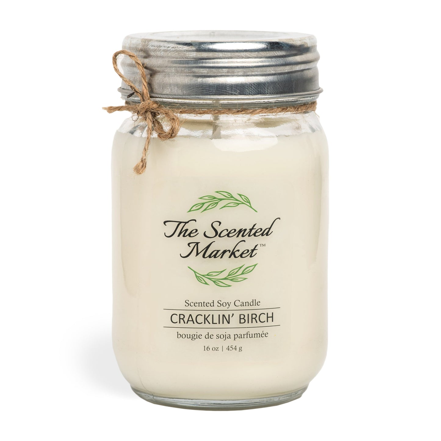 Cracklin’ Birch Soy Wax Candle - made in Canada
